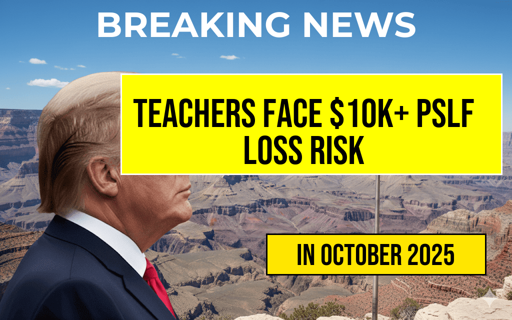Potential $10,000+ Loss for Teachers Due to PSLF Limits—Monitor Your 120 Payments Today